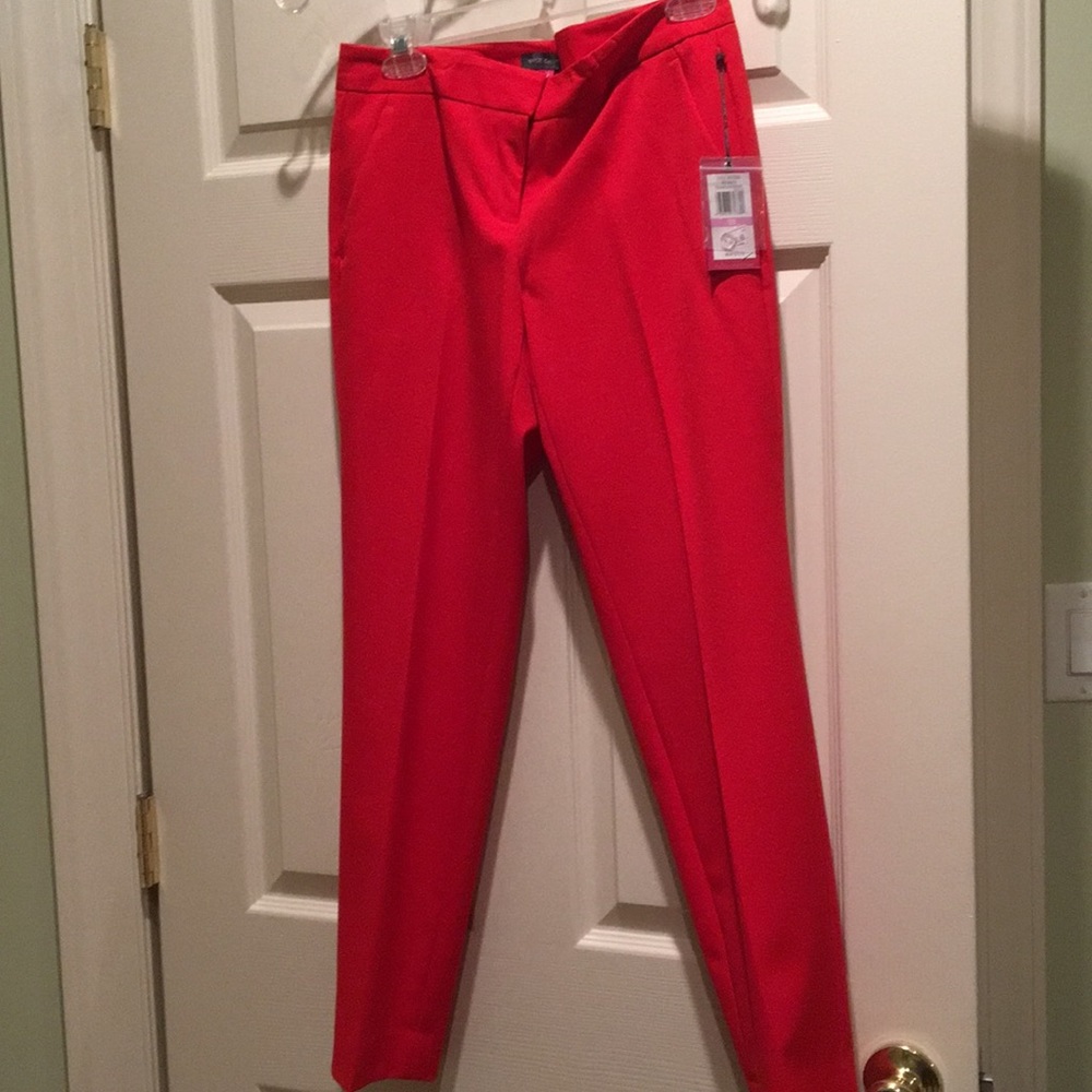 New Vince Camuto fully lined pants. Color:  rouge